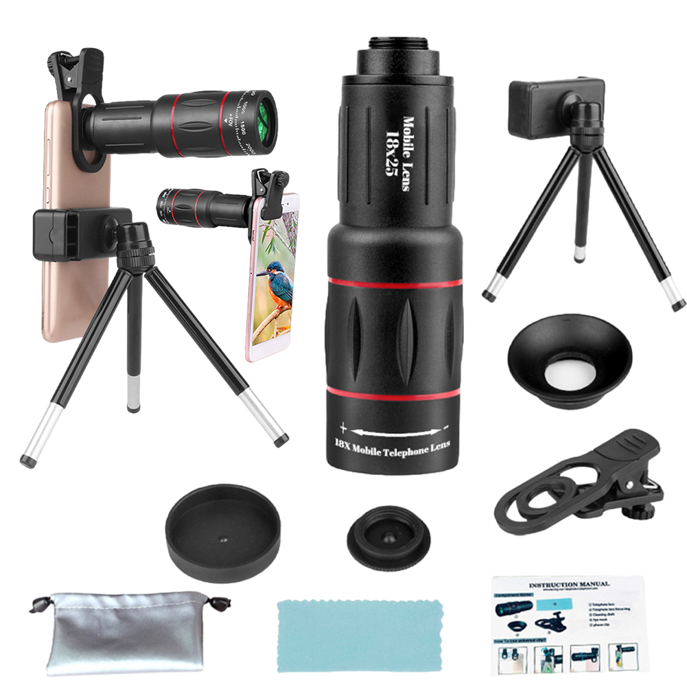 18X Telephoto Phone Lens with  - Lens Camera Clip recension och pris