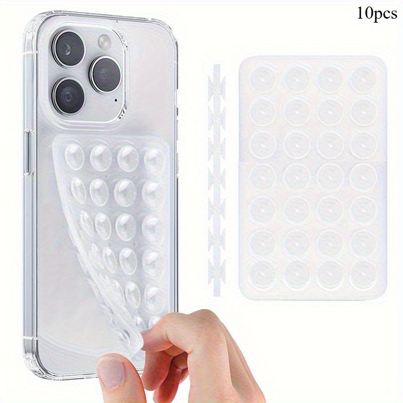 10Pcs Double-Sided Silicone Su - Desk Phone Stand recension och pris