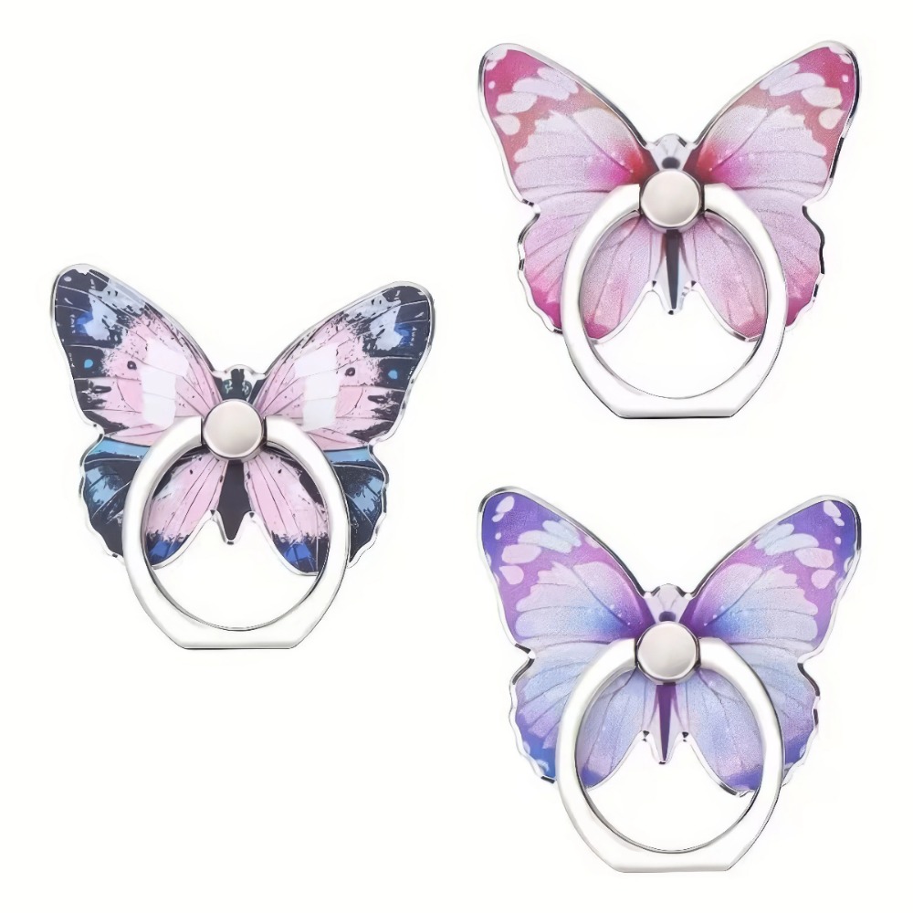 1PCS Beautiful Butterfly Phone - Phone Accessories Ring recension och pris