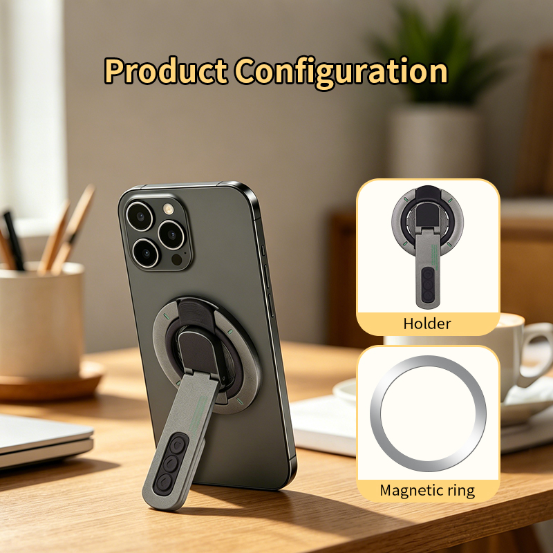 Double-Sided Magnetic Phone Ri - Desk Phone Stand recension och pris