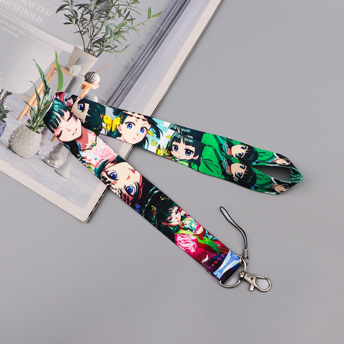Cute Anime Girl Lanyard Neck S - Phone Accessories Hanging recension och pris