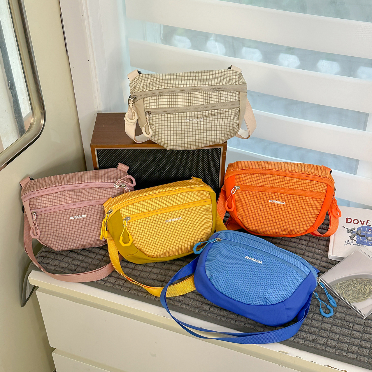 Waist Bag Unisex Nylon Large C - Phone Accessories For Running recension och pris