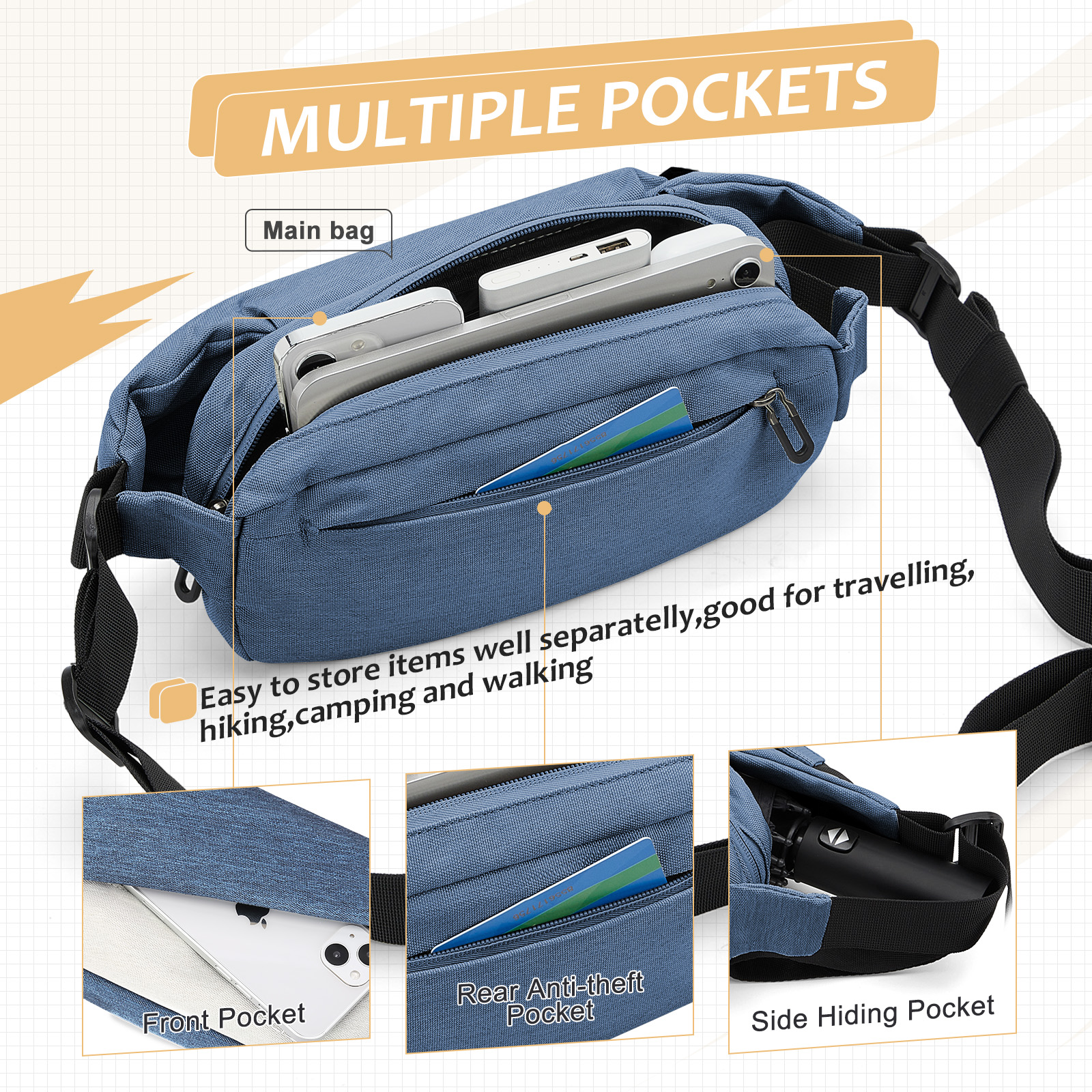 Fashionable Trendy Crossbody B - Phone Accessories For Running recension och pris