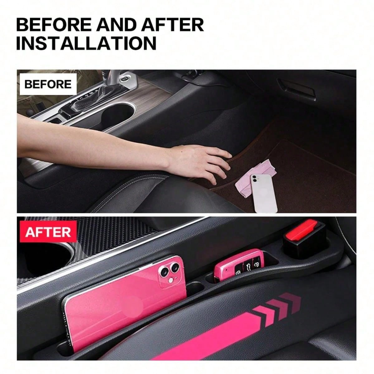 Car Seat Gap Filler Side Seam  - Phone Accessories For Car recension och pris