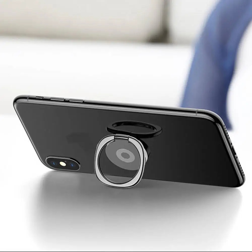 Portable Minimalist Metal Fing - Phone Accessories Ring recension och pris