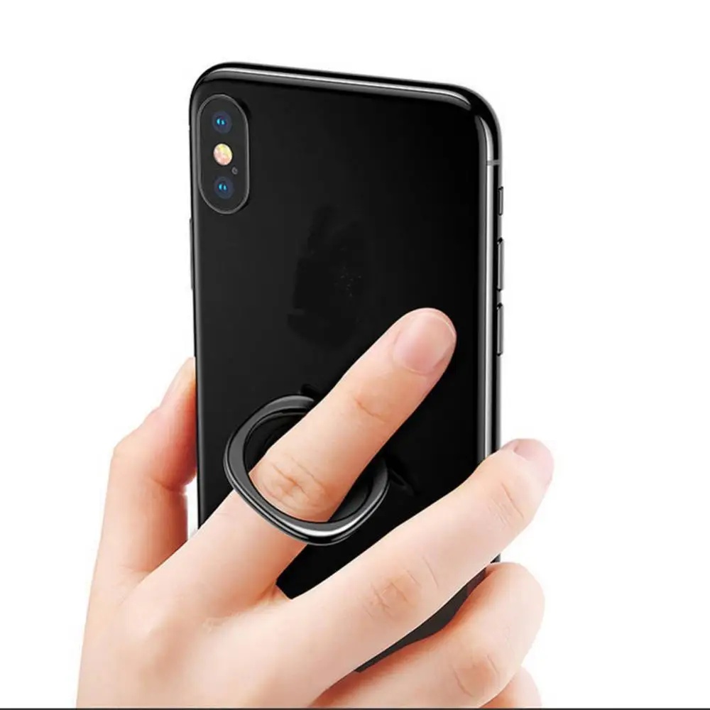 Portable Minimalist Metal Fing - Phone Accessories Ring recension och pris