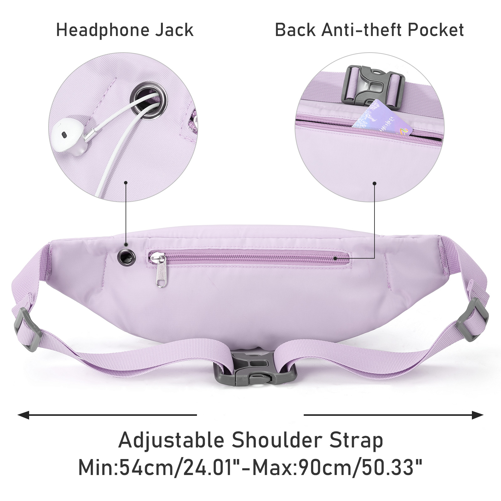 Fashion Running Waist Bag Wate - Phone Accessories For Men recension och pris