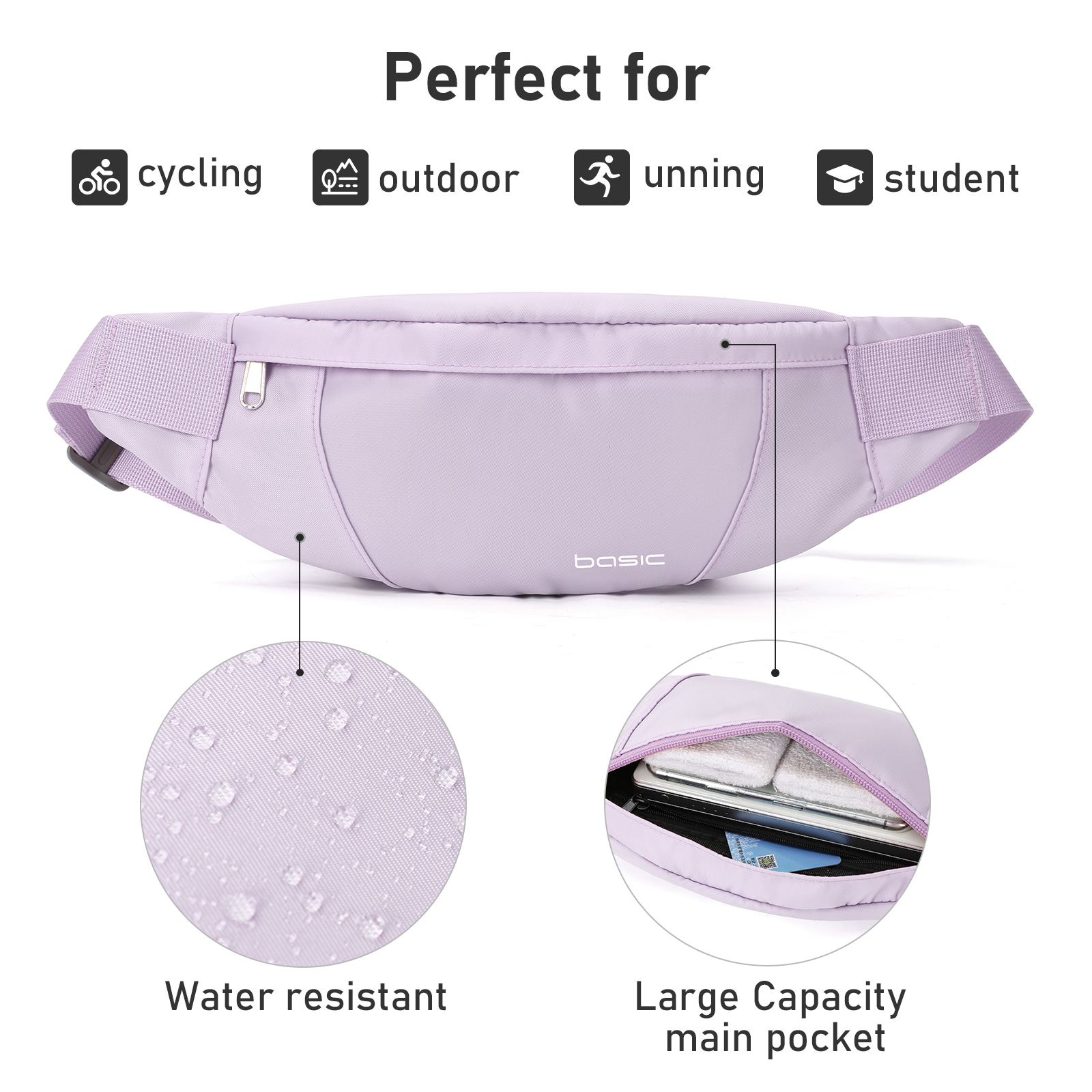Fashion Running Waist Bag Wate - Phone Accessories For Men recension och pris