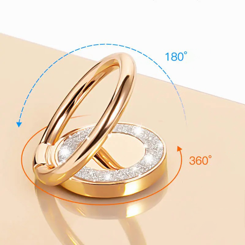 360° Rotatable Metal Ring Phon - Phone Accessories Ring recension och pris