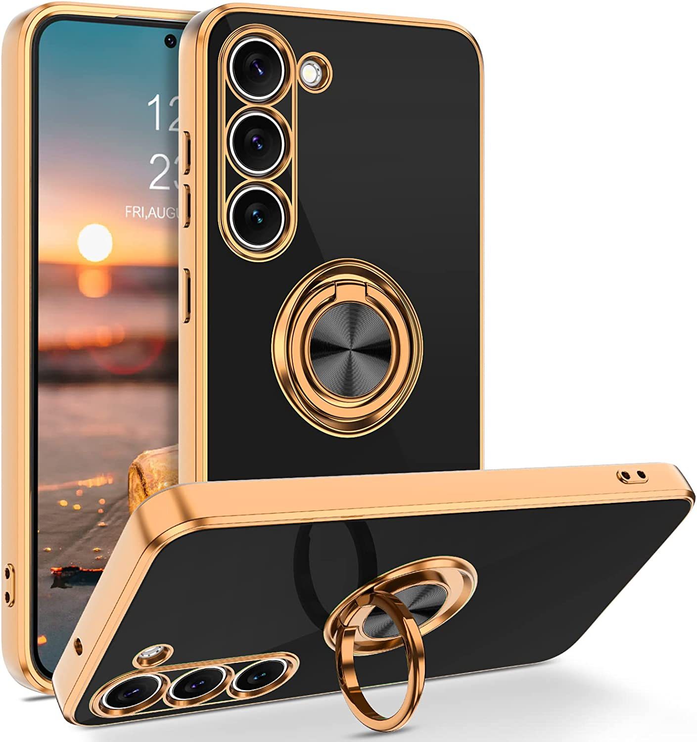 Luxury Plating Magnetic 360°Ri - Phone Accessories Ring recension och pris