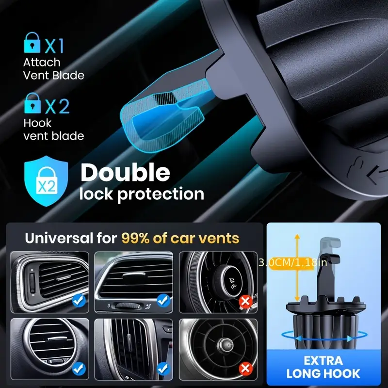 New Car Phone Holder Universal - Phone Accessories For Car recension och pris