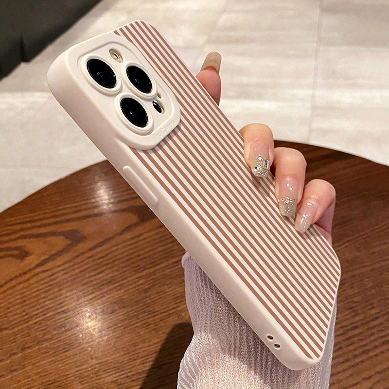 Pink Striped Painted Anti-Drop - X Phone Accessories recension och pris