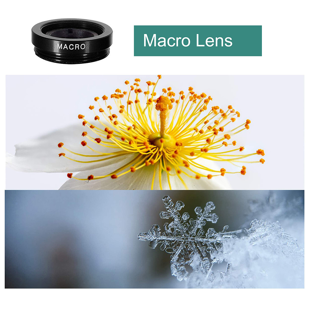 3 in1 180° Fish Eye Mobile Pho - Lens Camera Clip recension och pris