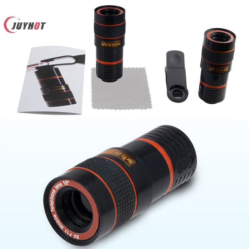 8X Long Focus Mobile Phone Len - Lens Camera Clip recension och pris