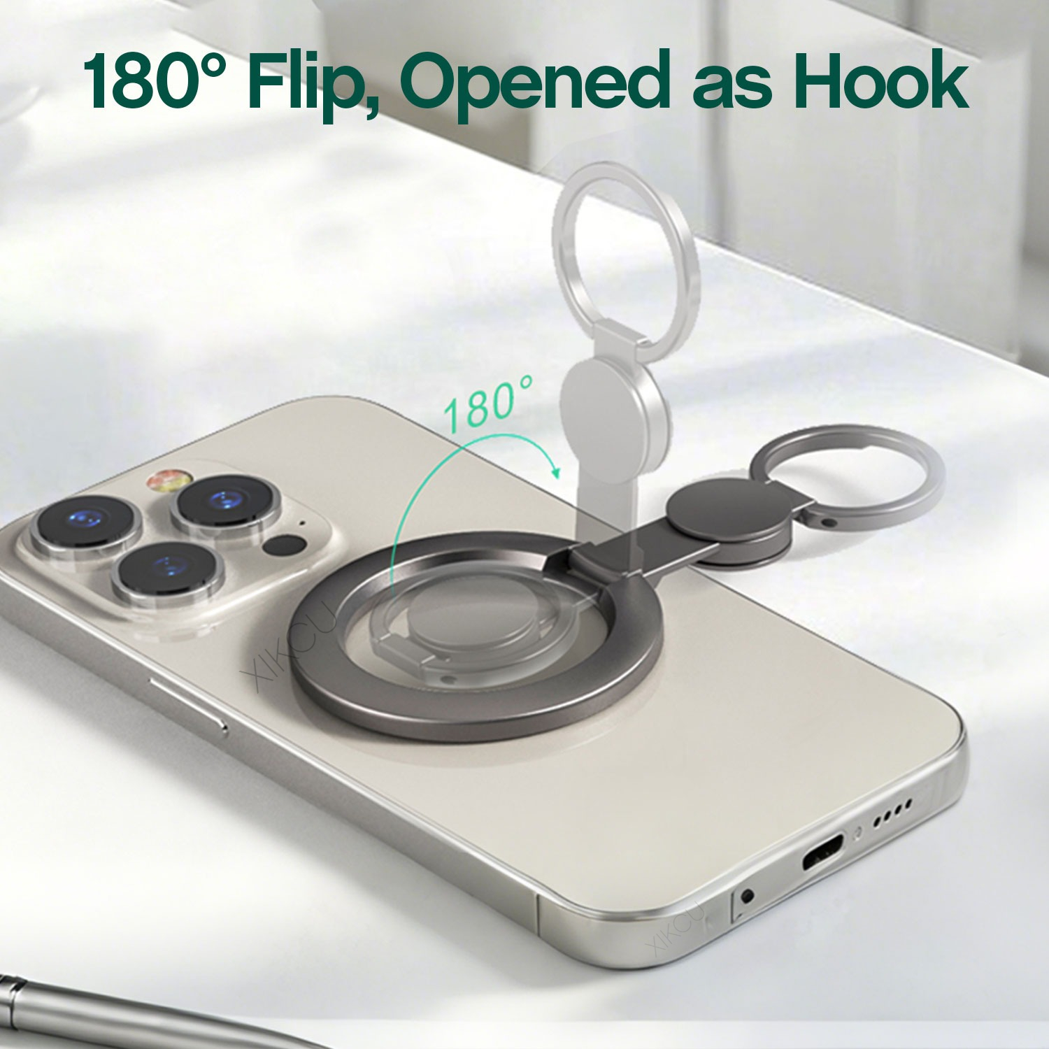 2 in 1 Fidget Spinner Finger R - Desk Phone Stand recension och pris